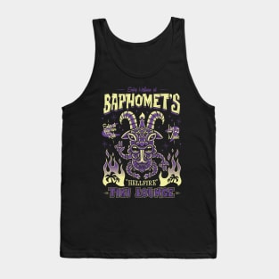 Baphomet - Hellfire Tiki Lounge - Occult - Surfing Tank Top